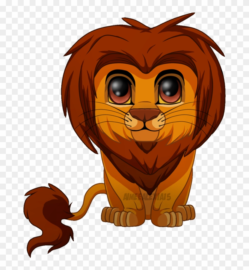 Chibi Simba By Aimeealexia15 - Drawing #280732