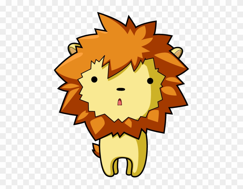Vector Lion Dude By Cubewatermelon - Chibi Lion #280743