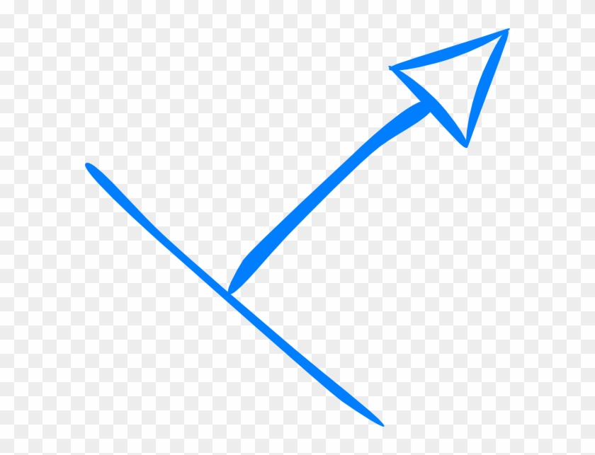 Right Clipart Arrow Point - Arrow Pointing Up And Right #280786