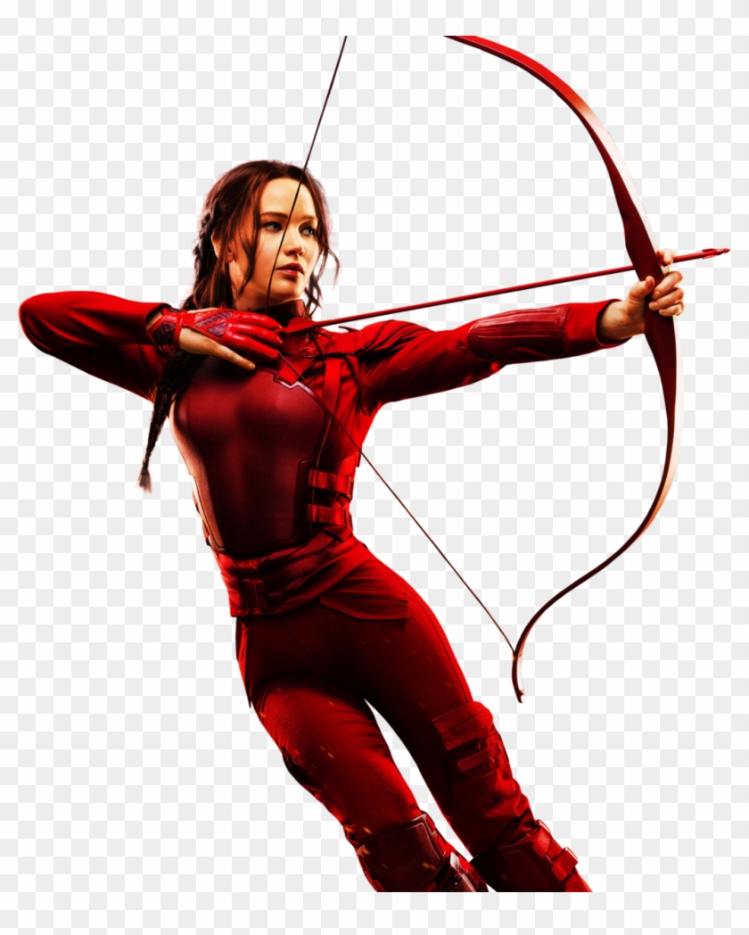 Hunger Games Clip Art Border Cliparts - Katniss Everdeen White Background #280807