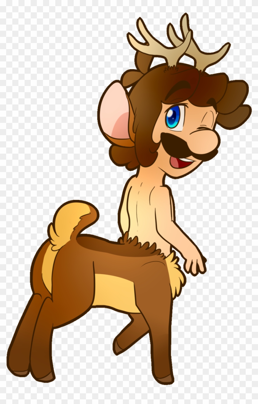 Chibi Deer Luigi By Baconbloodfire Chibi Deer Luigi - Draw A Chibi Deer #280887