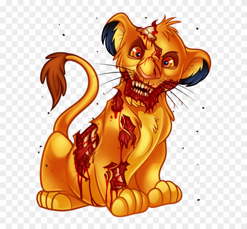 Undead Simba From The Lion King By Dragoart - The Lion King #280918