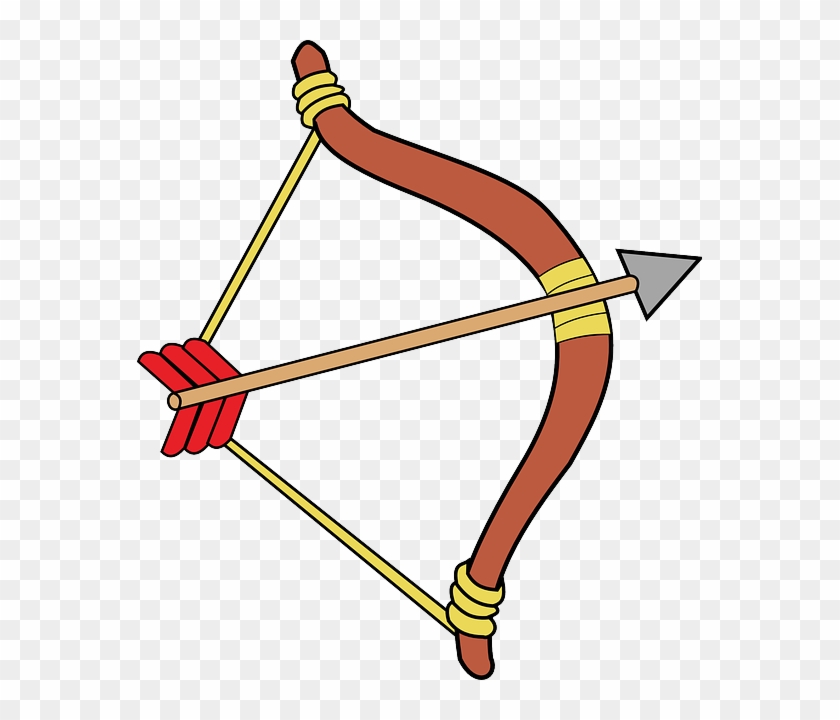 1f3f9, Bow And Arrow = Sagittarius - Bow And Arrow Clipart #280985
