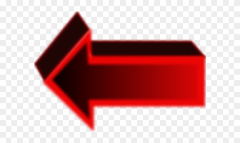 Arrow Pointing Left Clip Art Pc, Android, Iphone - Arrow Pointing Left Red #281035
