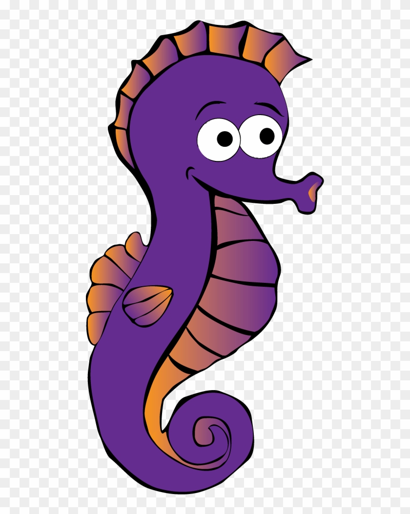 Seahorse Purple Cartoon Royalty-free Clip Art - Seahorse Purple Cartoon Royalty-free Clip Art #281052