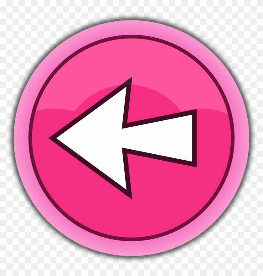 Arrow Left - Pink Arrow Clip Art #281084