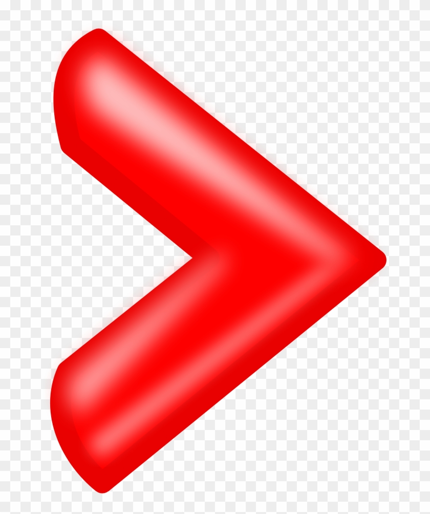 Red Right Arrow - Arrow Red Right #281150