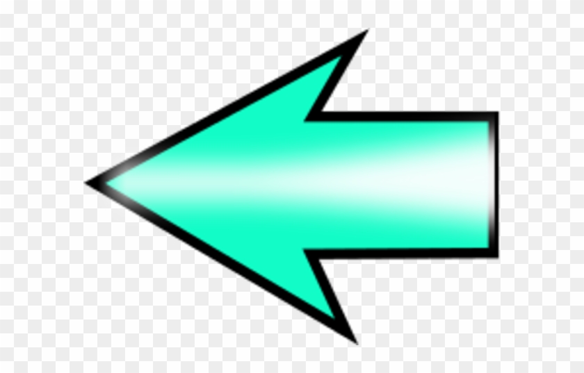 Arrow Pointing Left - Left Pointing Arrow Green #281184