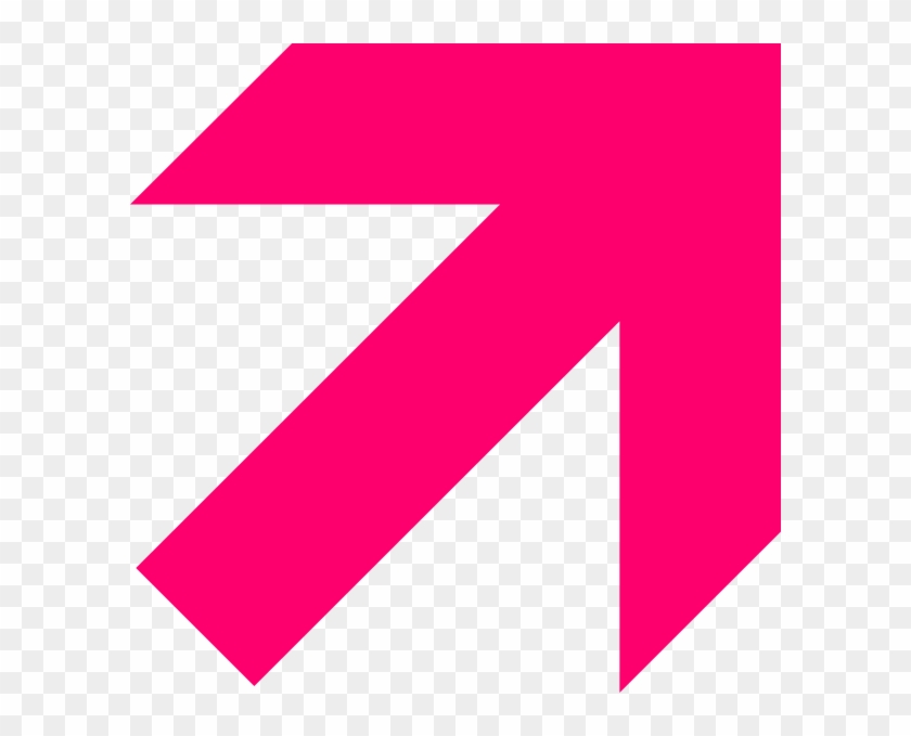 Hot Pink Arrow Clip Art - Pink Arrow No Background #281315