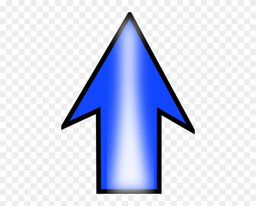 Free Vector Arrow Set Future Clip Art - Blue Arrow Pointing Up #281326