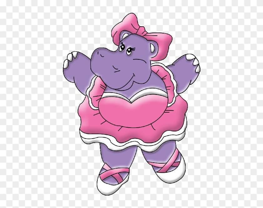 Pin Pink Tutu Clip Art - Hippopotamus In A Tutu #281438