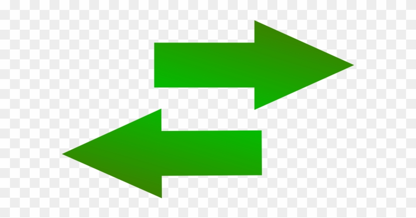 Right Green Arrow Icon - Arrow Right And Left #281446