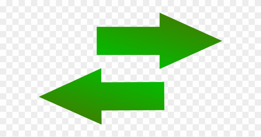 Right Green Arrow Icon - Arrow Right And Left #281446