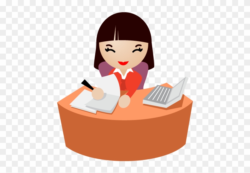 Office Cartoon Clipart - Clerk Clipart #281447