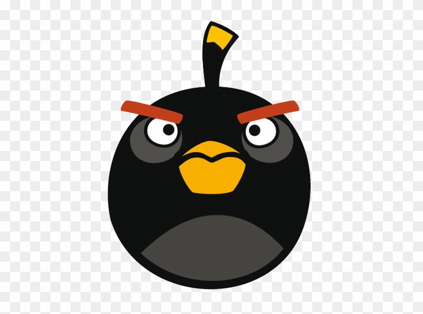 Black Angry Bird Cliparts - Angry Birds Black Bird #281487