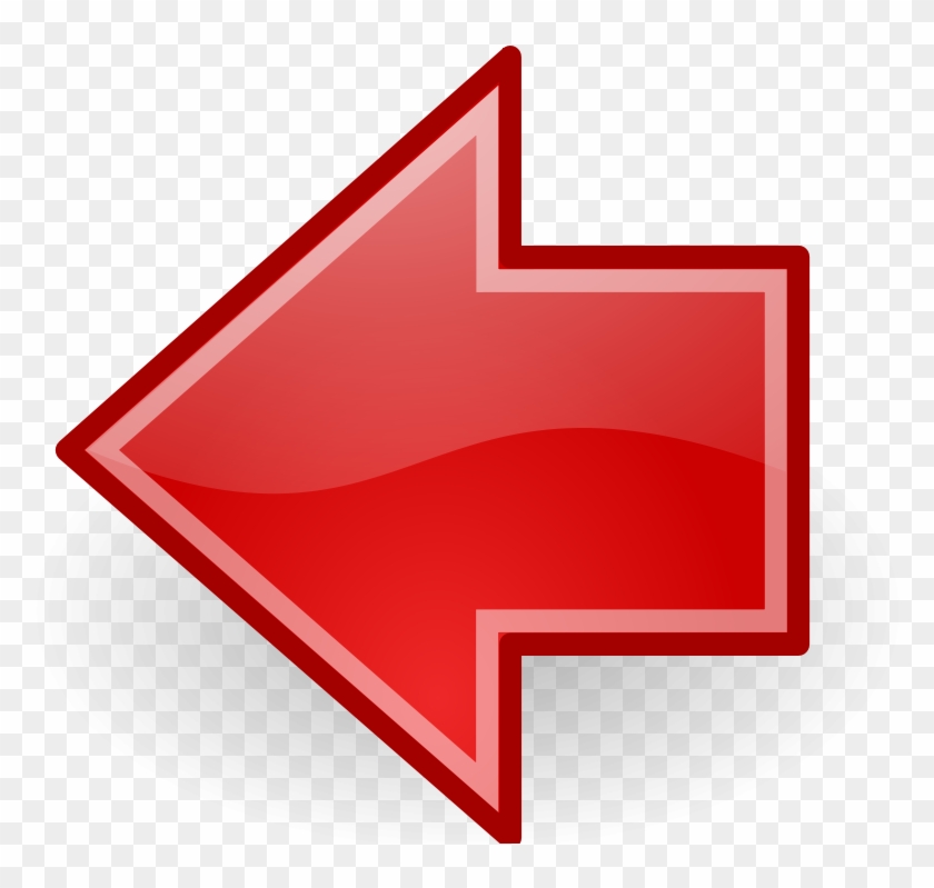 Clip Arts Related To - Red Left Arrow Png #281715