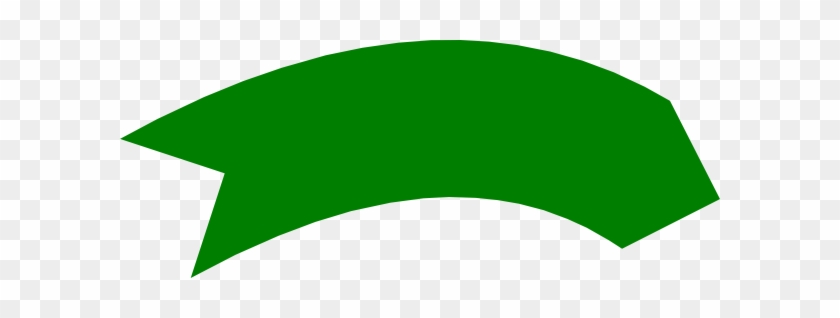 Green Arrow Curve - Green Curved Arrows Clipart #281733