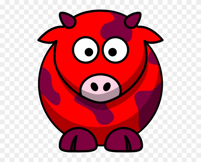 School Pictures Clip Art Download - Red Cow Images Cartoon #281807