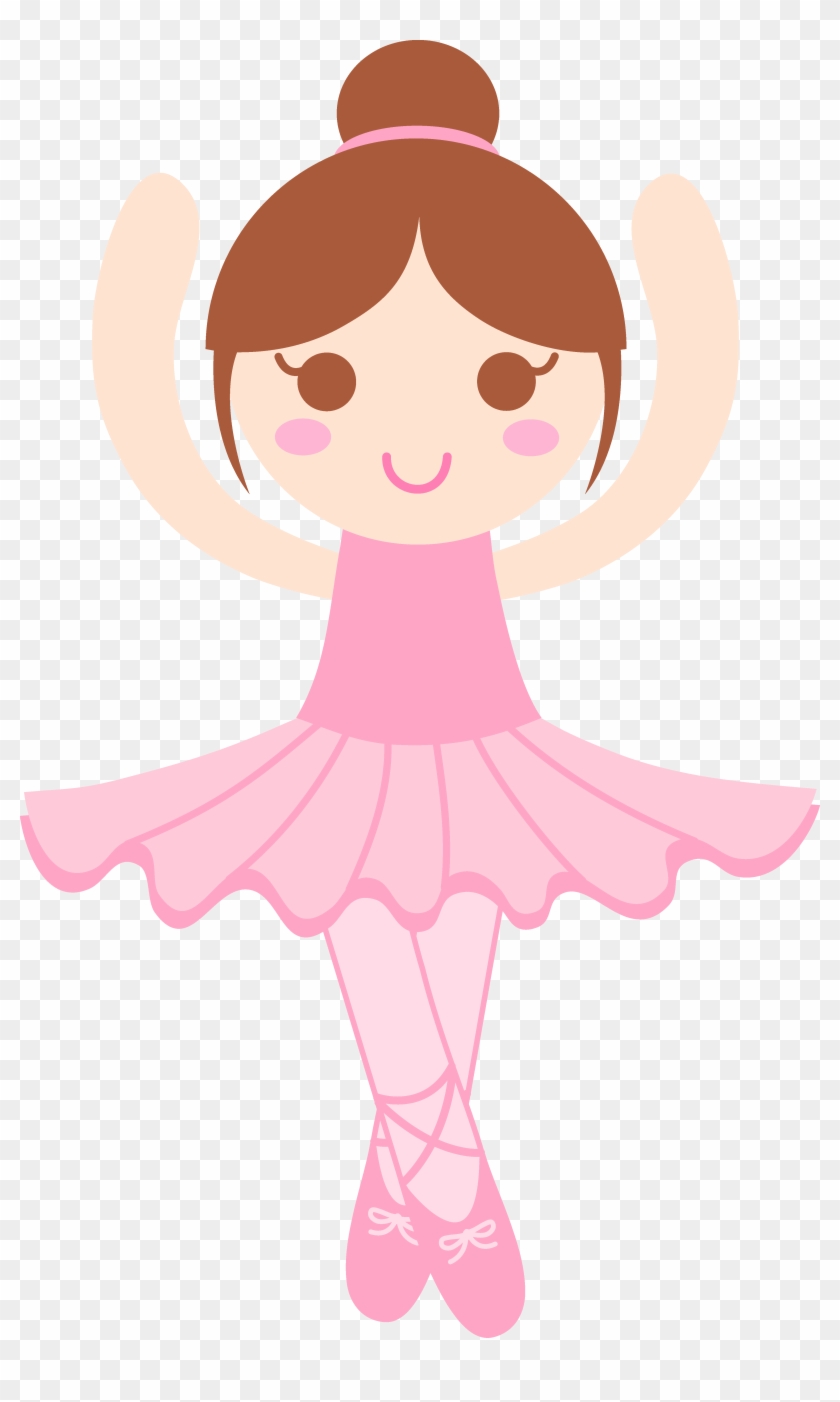 Dancer Clipart Cute - Ballerina Clipart #281936