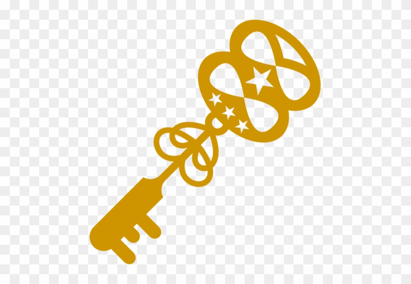 Treasure Key Vector Clip Art - Vector Graphics #281987