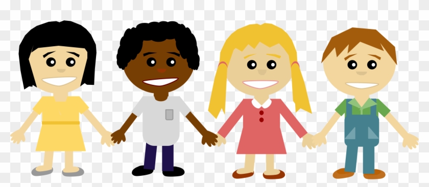 Friends Holding Hands Clipart #281988