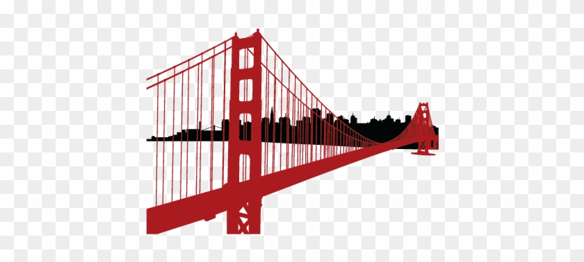 Golden Gate Bridge Icon Clip Art - Golden Gate Bridge #281997