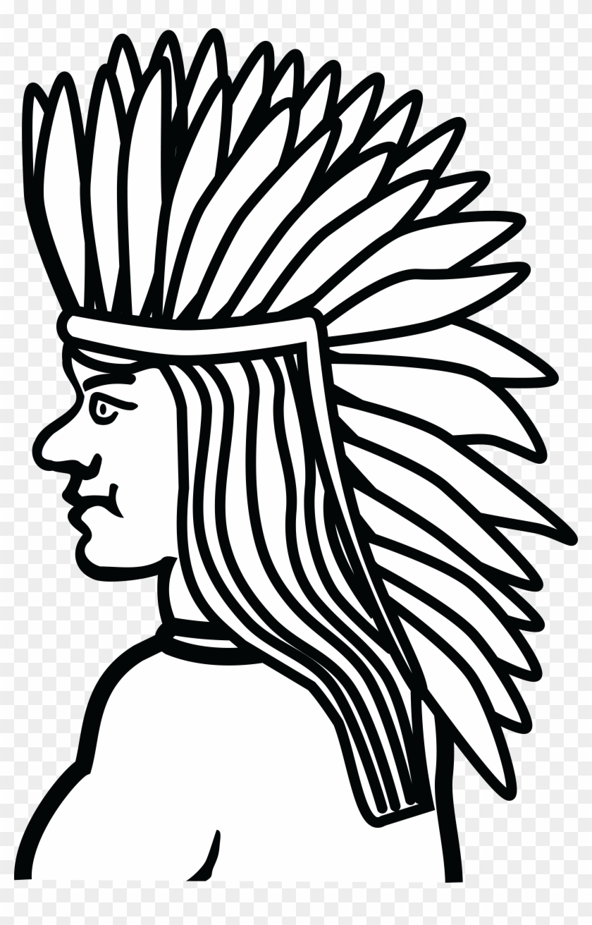 Free Clipart Of A Native American Indian - Native Americans In The United States #282032