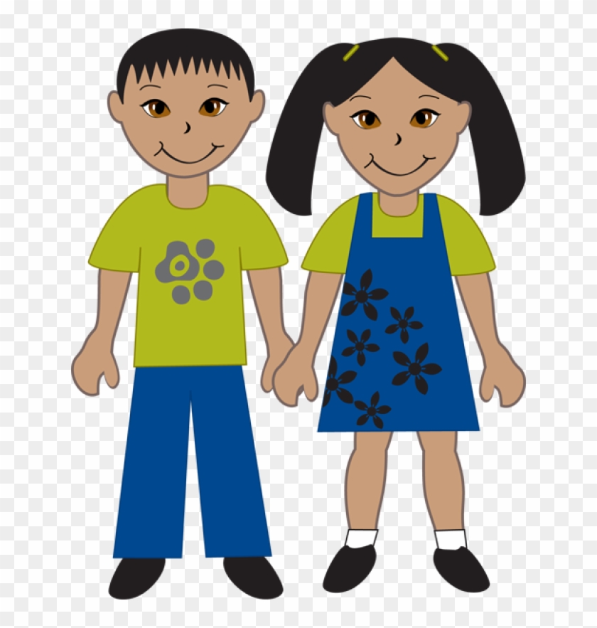 Asian Clipart Chinese Person - Asian Girl And Asian Boy #282087