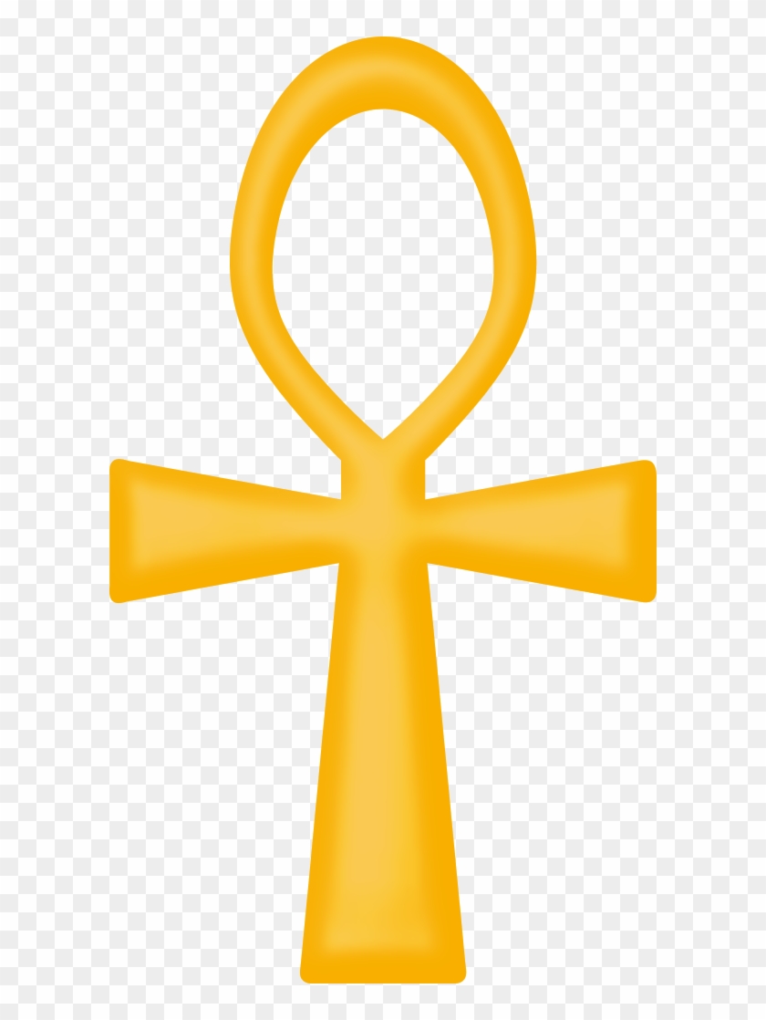 Key Of Life - Golden Ankh Png #282092