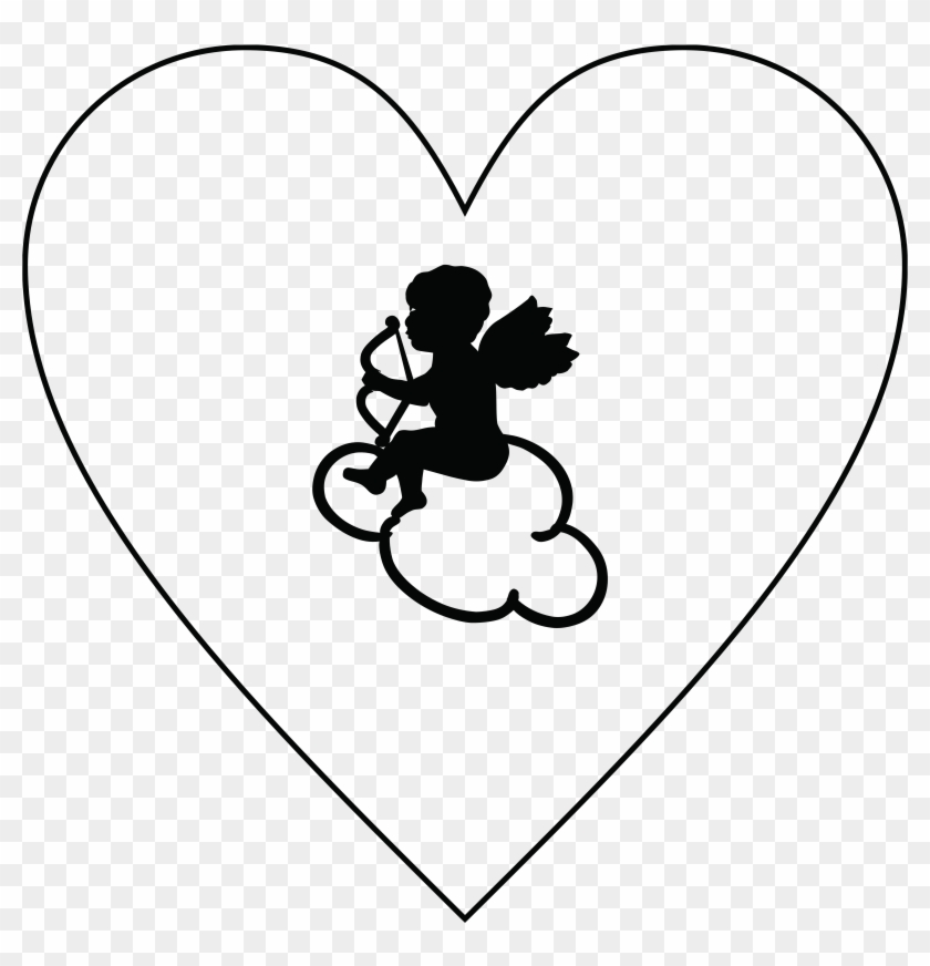 Clipart - Sitting Cupid #282118