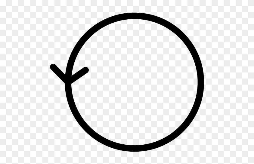 Simplified Ouroboros - Circle With Arrows Around #282153