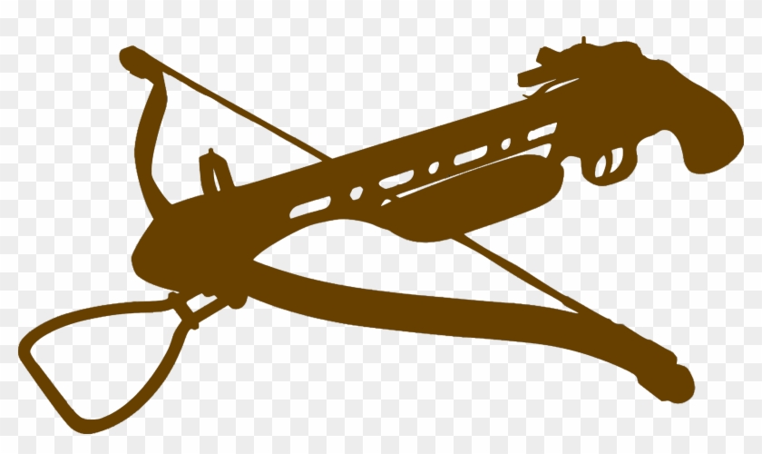 Silhouette Arme 10 - Crossbow Clip Art #282203