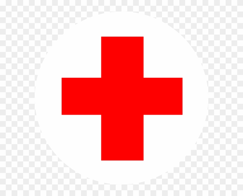Red Cross Circle Clip Art - American Red Cross Transparent Background #282194