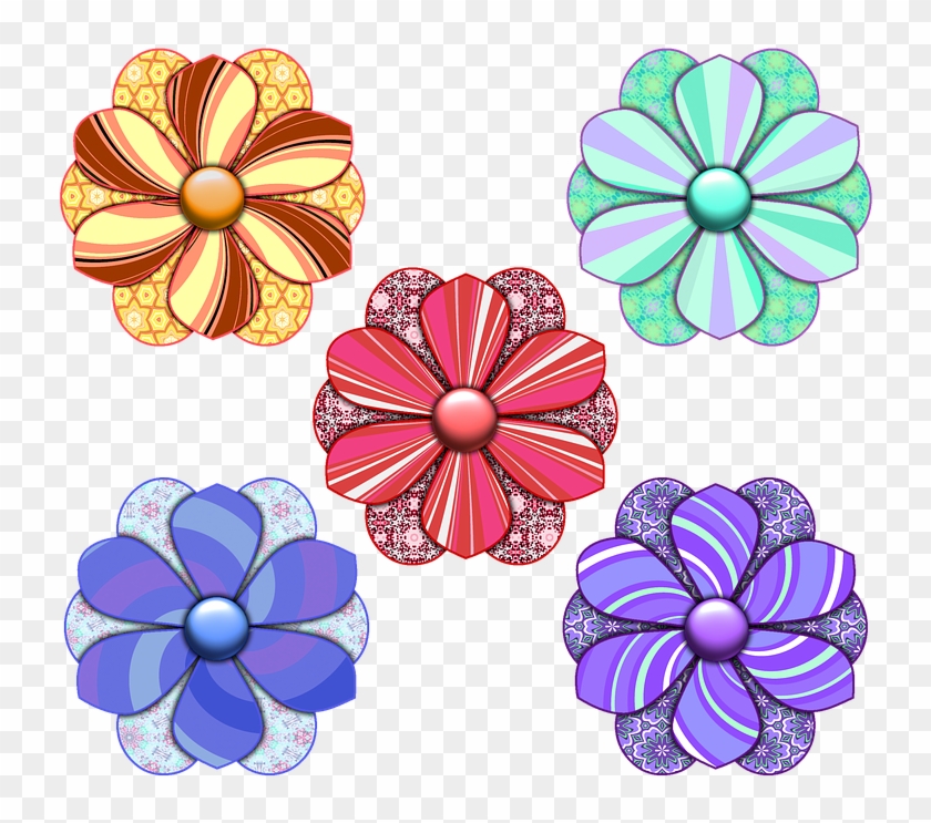 Cute Flower Cliparts 12, Buy Clip Art - Cute Flower For Scrapbook #282206