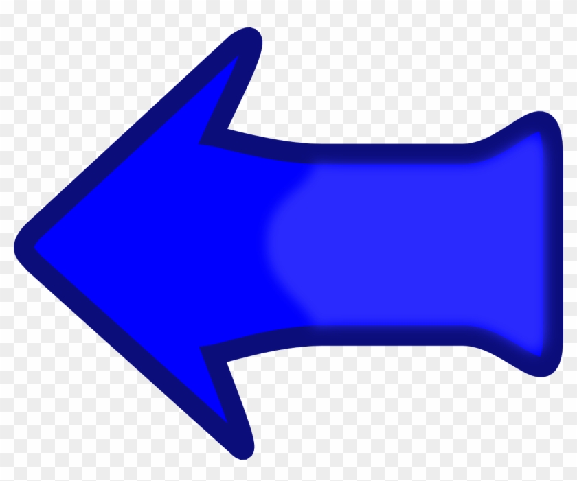 Public Domain Clip Art Image - Blue Down Arrow #282220