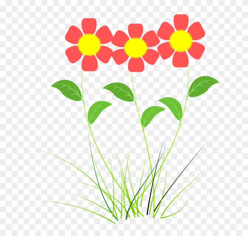 Adorable Flower Cliparts 16, - Flor Desenho Png #282235