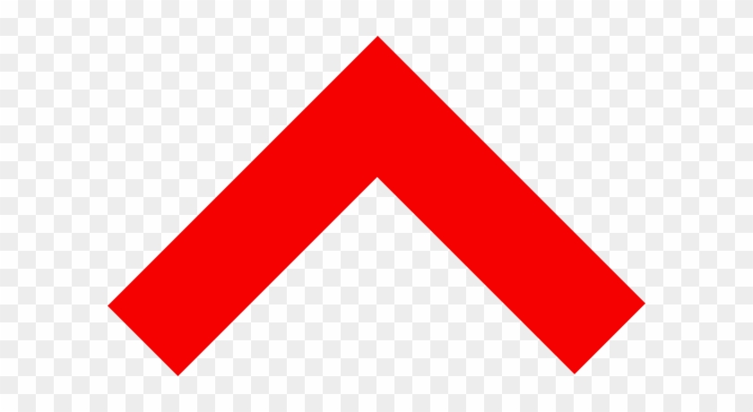 Red Arrow Up Clip Art - Traffic Sign #282245