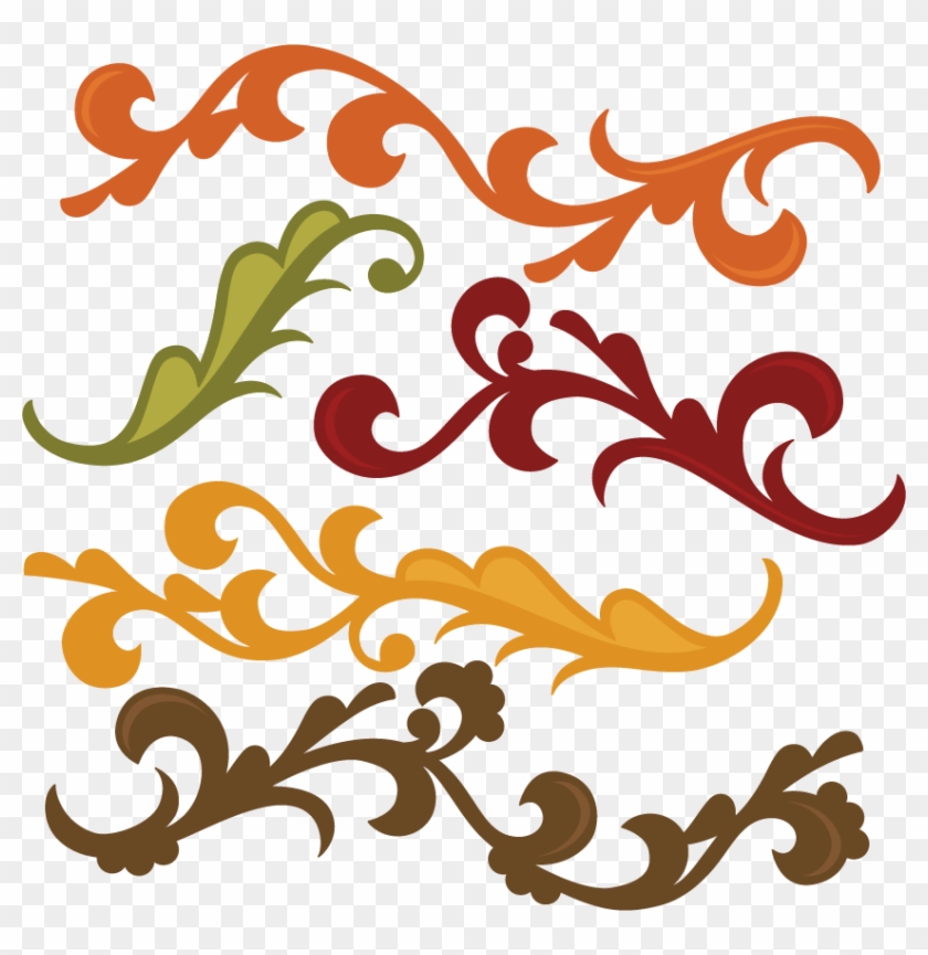 Fall Flourish Clipart - Fall Clipart Flourish #282283