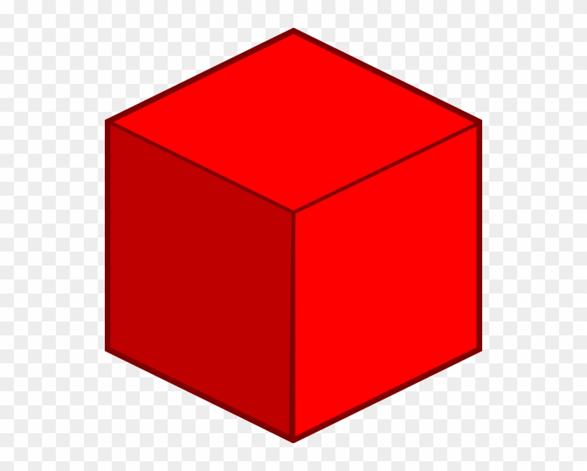Big Red Cube Clip Art At Clker - Red Cube Clipart #282306