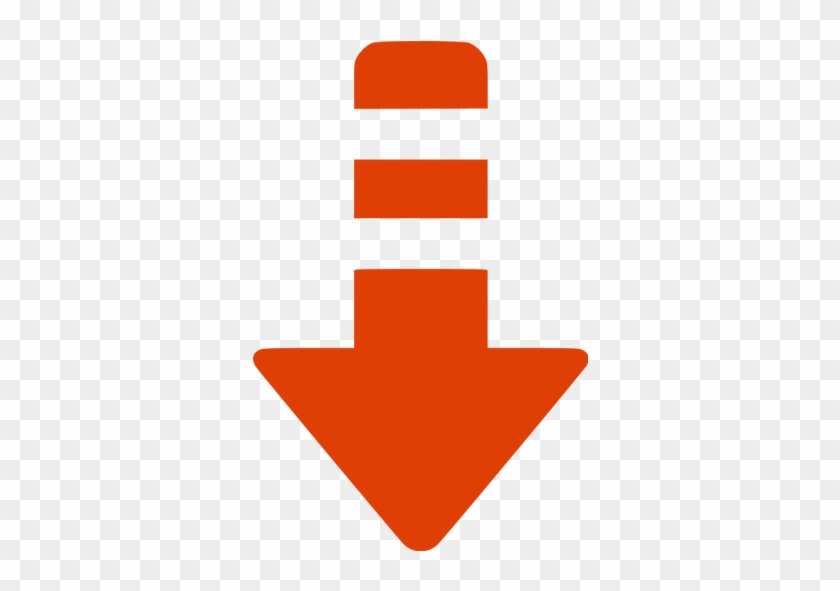 Gray Arrow Down Icon #282319