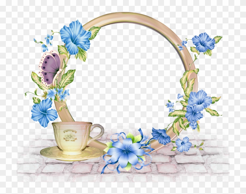 Royal Blue Flower Clipart Vectors - Cartao De Bom Dia Para Namorado #282337