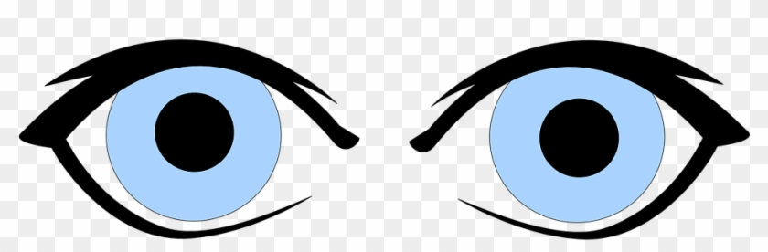 Cartoon Eyes 26, Buy Clip Art - Ojos Abiertos Png #282363