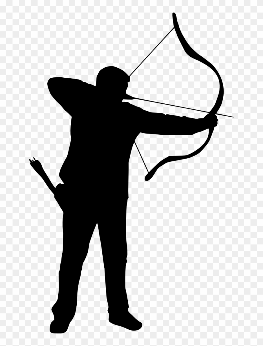 739 × 1200 Px - Archer Silhouette Png #282385