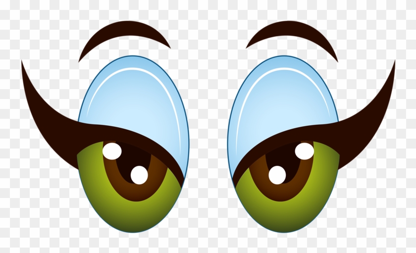 Eye Cartoon Girl Clip Art - Illustration #282410