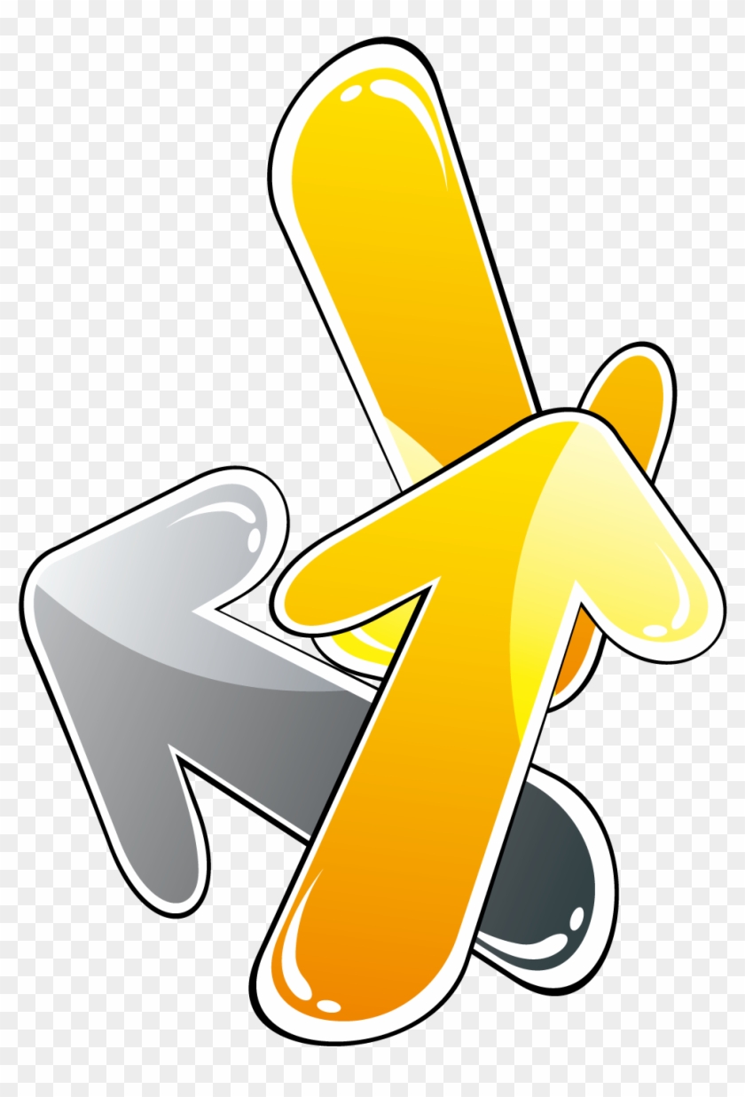 Arrow Cartoon Clip Art - Arrow Cartoon Clip Art #282467