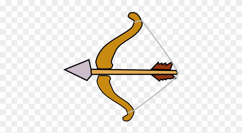 Bow And Arrow Clip Art Clipart Best - Bow And Arrow #282463