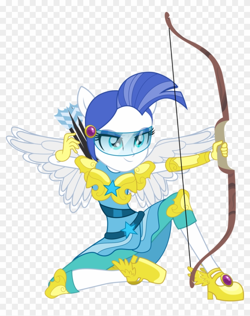 Archery, Arrow, Artist - Mlp Eqg Base Friendship Games #282478