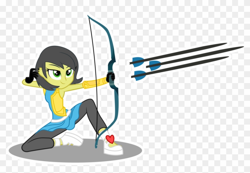 Archery, Arrow, Artist - Equestria Girls Archery Oc #282489