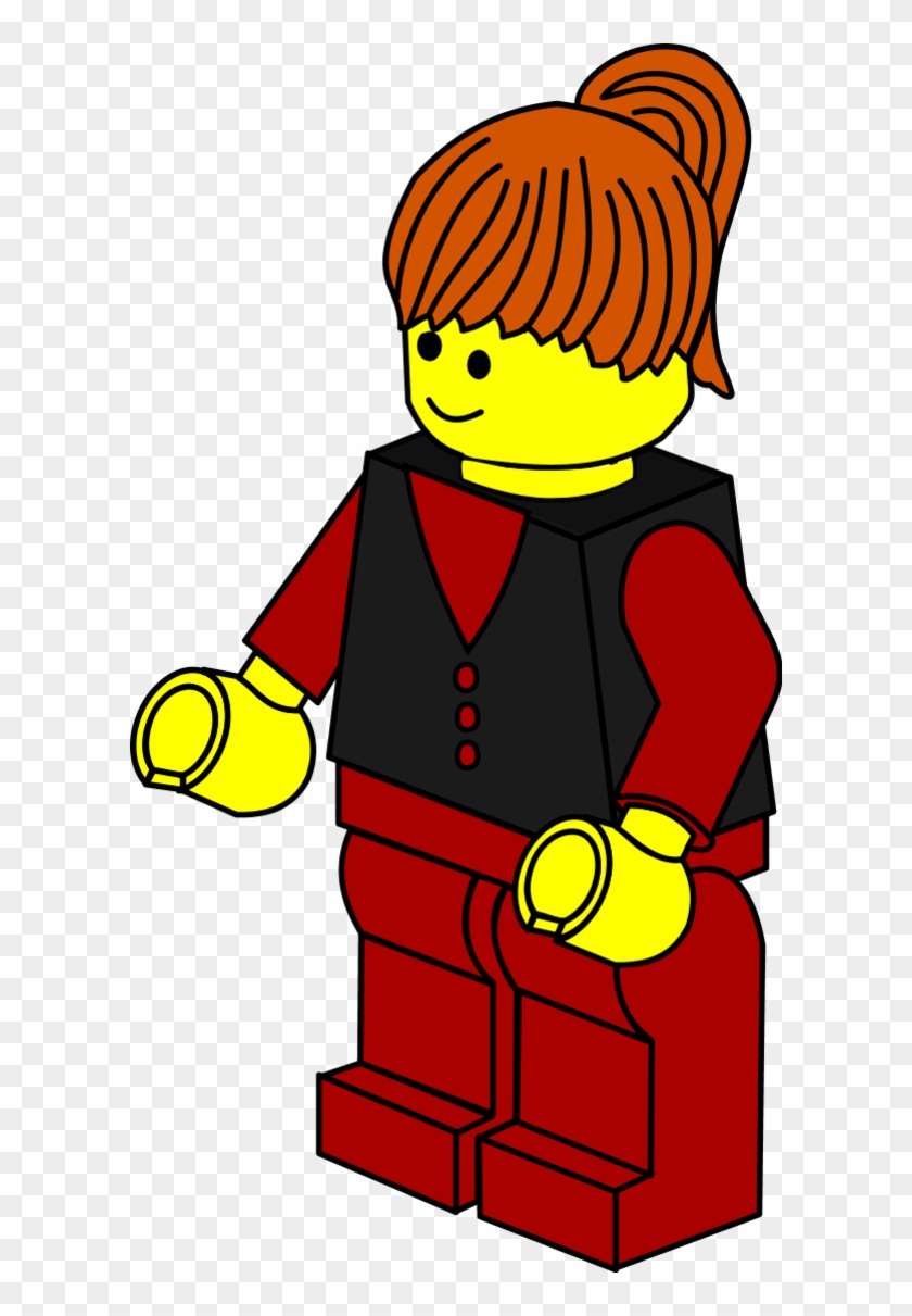 Lego Girl Clipart - Lego Clipart #282506