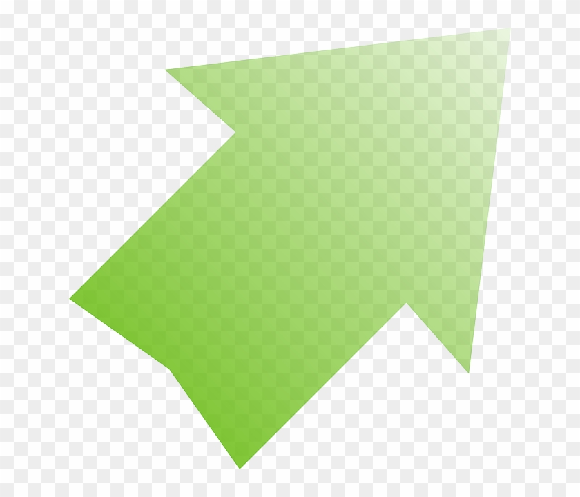 Red, Computer, Green, Icon, Right, Arrow, Cartoon, - Green Arrow Transparent Background #282539